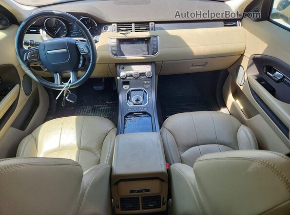 SALVP2RX1JH302213 2018 LAND ROVER RANGE Коричневый Вид панели приборов