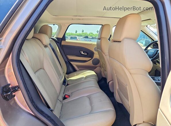 SALVP2RX1JH302213 2018 LAND ROVER RANGE Коричневый Вид задней части салона