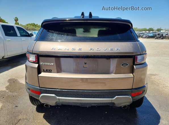 SALVP2RX1JH302213 2018 LAND ROVER RANGE Коричневый Вид сзади