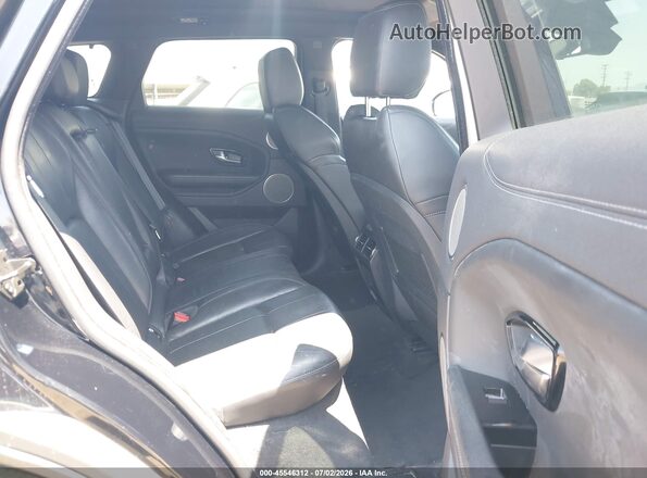 SALVP2RX3JH300589 2018 LAND ROVER RANGE ROVER EVOQUE Black VIN sticker view