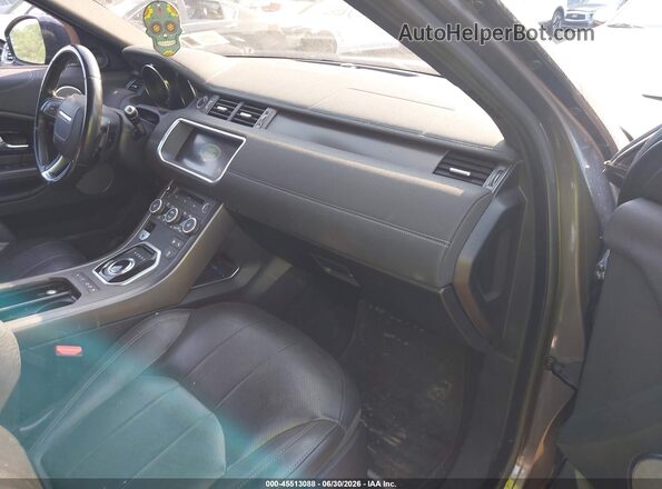 SALVP2RX3JH321782 2018 LAND ROVER RANGE ROVER EVOQUE Gray Вид салону спереду