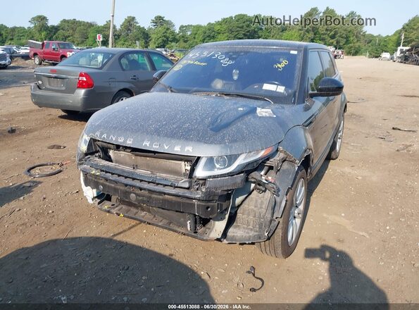 SALVP2RX3JH321782 2018 LAND ROVER RANGE ROVER EVOQUE Gray Вид спереду