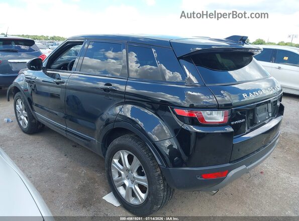 SALVP2RX3KH346618 2019 LAND ROVER RANGE ROVER EVOQUE Черный Задняя левая четверть