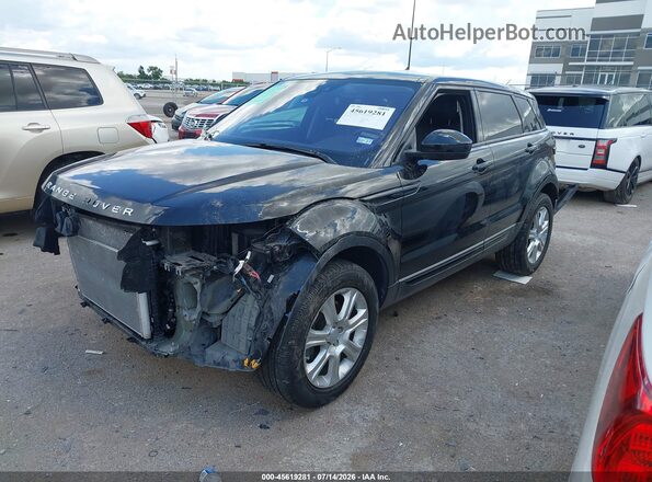 SALVP2RX3KH346618 2019 LAND ROVER RANGE ROVER EVOQUE Черный Передняя левая четверть