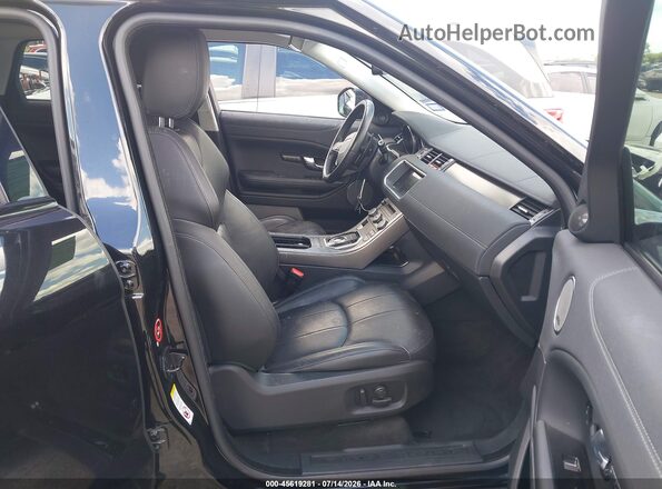 SALVP2RX3KH346618 2019 LAND ROVER RANGE ROVER EVOQUE Черный Вид салона спереди