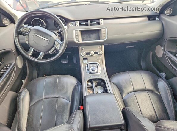 SALVP2RX6JH271248 2018 LAND ROVER RANGE Синий Вид панели приборов