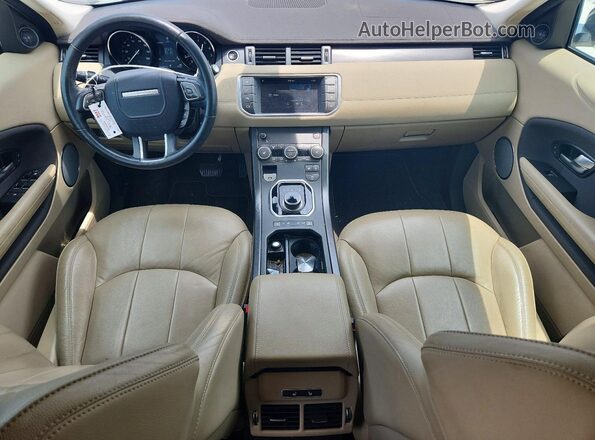 SALVP2RX7KH346248 2019 LAND ROVER RANGE Белый Вид панели приборов