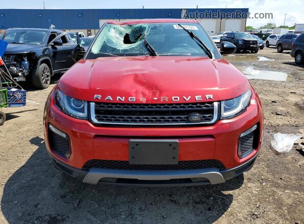 SALVP2RX8JH286723 2018 LAND ROVER RANGE Red Widok z przodu