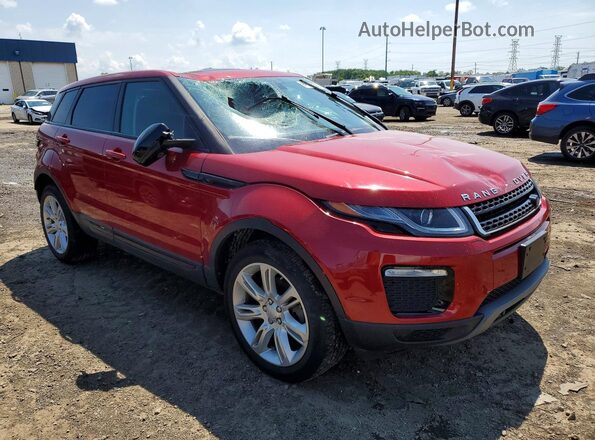SALVP2RX8JH286723 2018 LAND ROVER RANGE Red Przód prawy