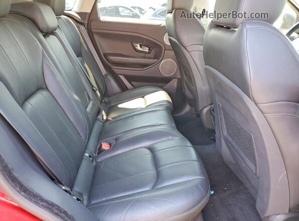 SALVP2RX8JH286723 2018 LAND ROVER RANGE Red Widok wnętrza z tyłu