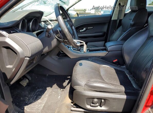 SALVP2RX8JH286723 2018 LAND ROVER RANGE Red Widok wnętrza z przodu