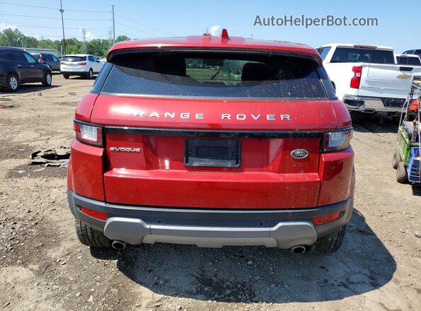 SALVP2RX8JH286723 2018 LAND ROVER RANGE Red Widok z tyłu