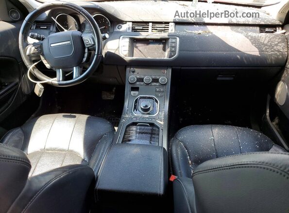 SALVP2RX8JH286723 2018 LAND ROVER RANGE Red Widok deski rozdzielczej