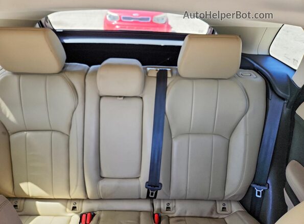 SALVP2RX8JH288763 2018 LAND ROVER RANGE Tan Widok tylnych siedzeń