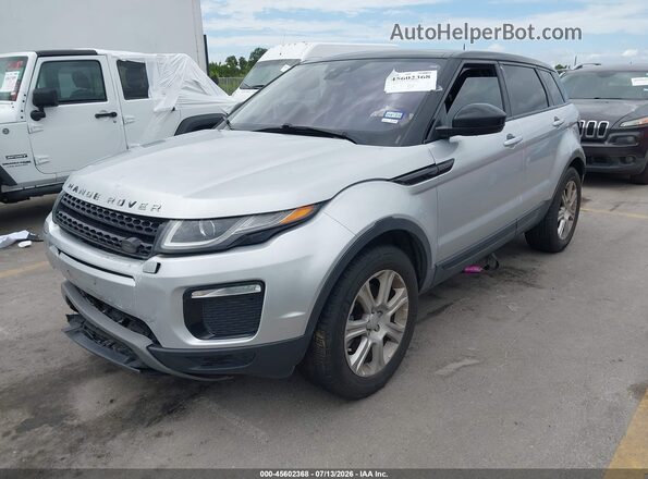 SALVP2RXXJH267350 2018 LAND ROVER RANGE ROVER EVOQUE Серебряный Передняя левая четверть