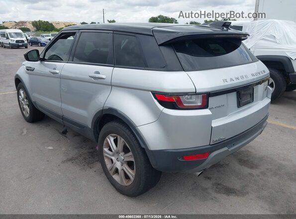 SALVP2RXXJH267350 2018 LAND ROVER RANGE ROVER EVOQUE Серебряный Задняя левая четверть
