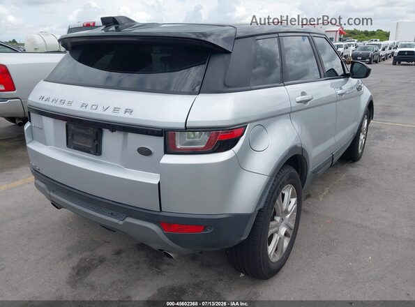 SALVP2RXXJH267350 2018 LAND ROVER RANGE ROVER EVOQUE Серебряный Задняя правая четверть