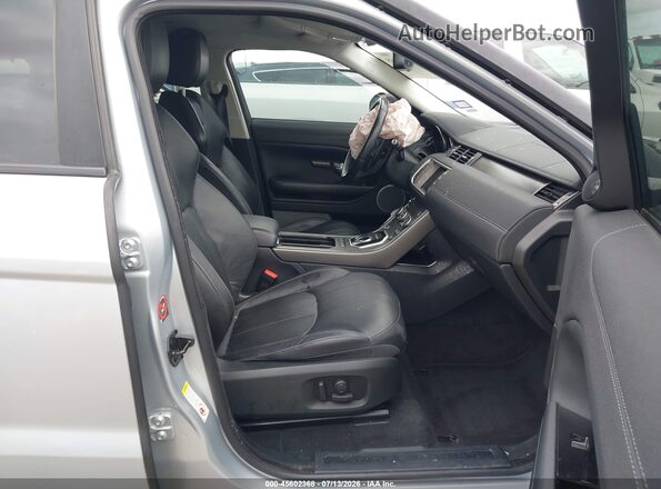 SALVP2RXXJH267350 2018 LAND ROVER RANGE ROVER EVOQUE Серебряный Вид салона спереди