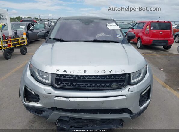 SALVP2RXXJH267350 2018 LAND ROVER RANGE ROVER EVOQUE Серебряный Вид щитка приборов