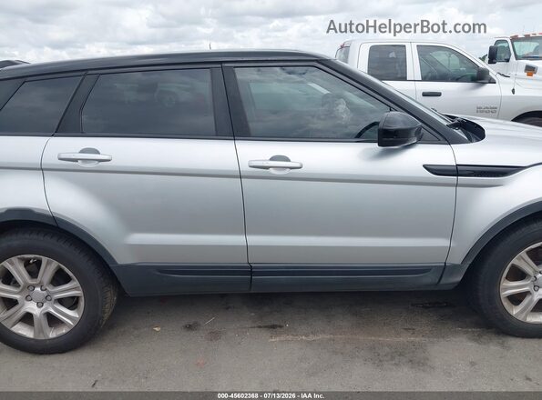 SALVP2RXXJH267350 2018 LAND ROVER RANGE ROVER EVOQUE Серебряный Вид задней части салона