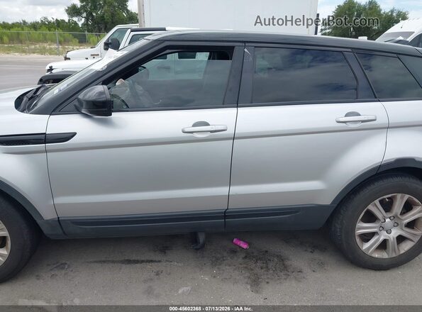 SALVP2RXXJH267350 2018 LAND ROVER RANGE ROVER EVOQUE Серебряный Панорамный вид салона 360°