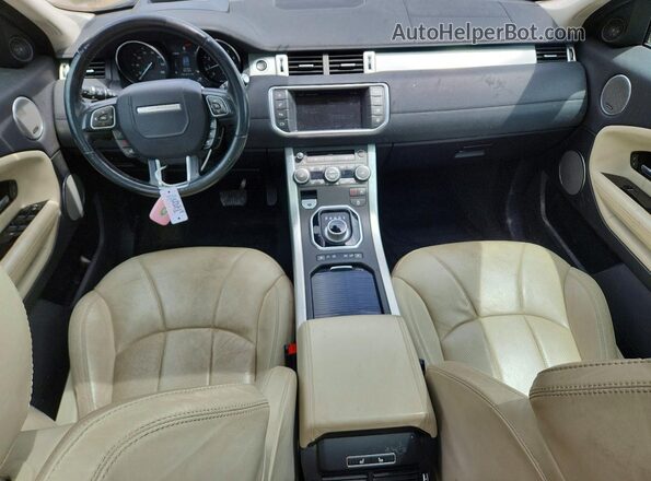 SALVR2BG1GH086828 2016 LAND ROVER RANGE Черный Вид панели приборов