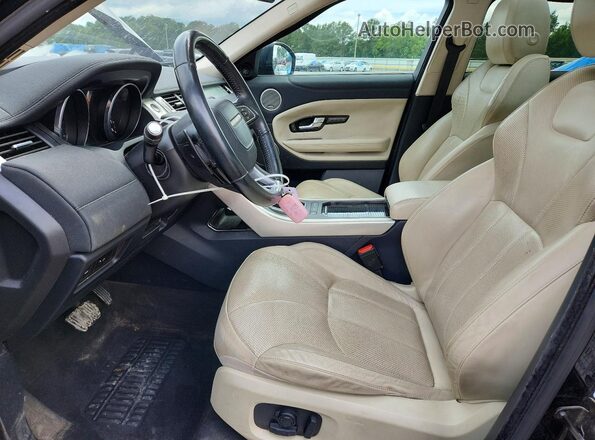 SALVR2BG1GH086828 2016 LAND ROVER RANGE Черный Вид салона спереди