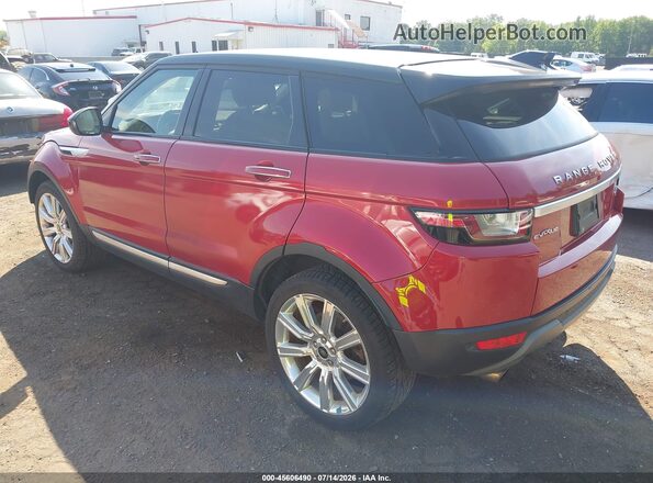 SALVR2BG2GH081198 2016 LAND ROVER RANGE ROVER EVOQUE Red Հետևի ձախ