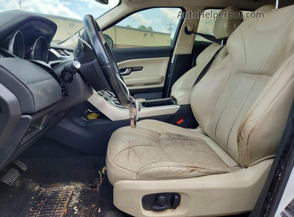SALVR2BG6GH078465 2016 LAND ROVER RANGE White Вид салону спереду