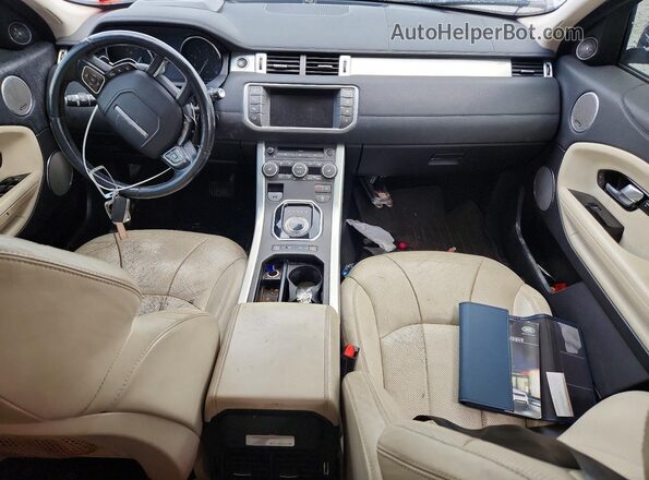SALVR2BG6GH078465 2016 LAND ROVER RANGE White Вид панелі приладів