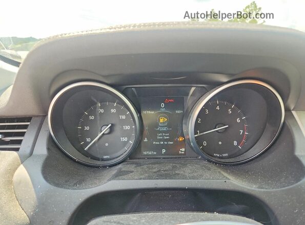 SALVR2BG7GH083710 2016 LAND ROVER RANGE Gray Widok zestawu wskaźników