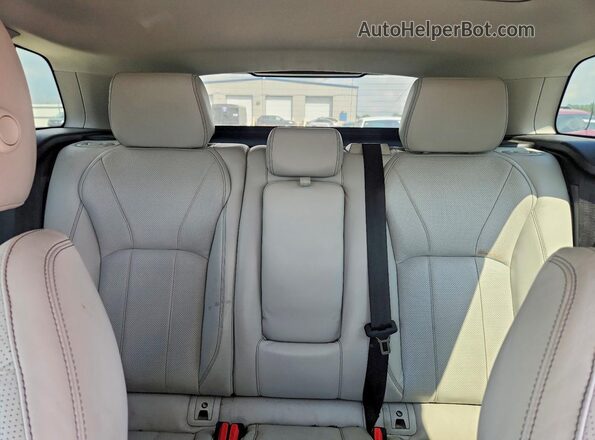 SALVR2BG7GH083710 2016 LAND ROVER RANGE Gray Widok tylnych siedzeń