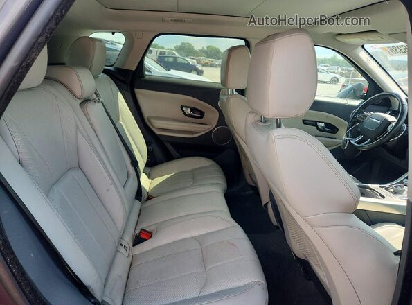 SALVR2BG7GH083710 2016 LAND ROVER RANGE Gray Widok wnętrza z tyłu