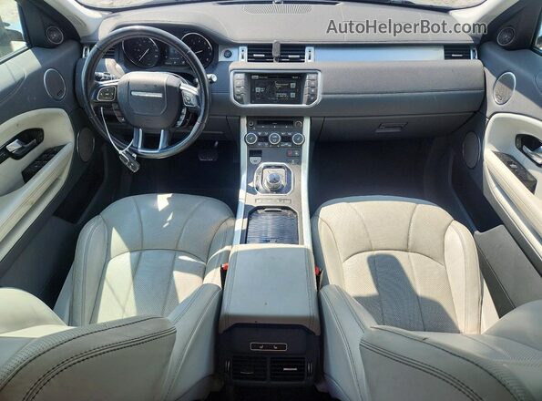 SALVR2BG7GH083710 2016 LAND ROVER RANGE Gray Widok deski rozdzielczej