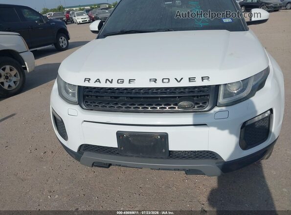 SALVR2BG8HH218873 2017 LAND ROVER RANGE ROVER EVOQUE White Widok zestawu wskaźników