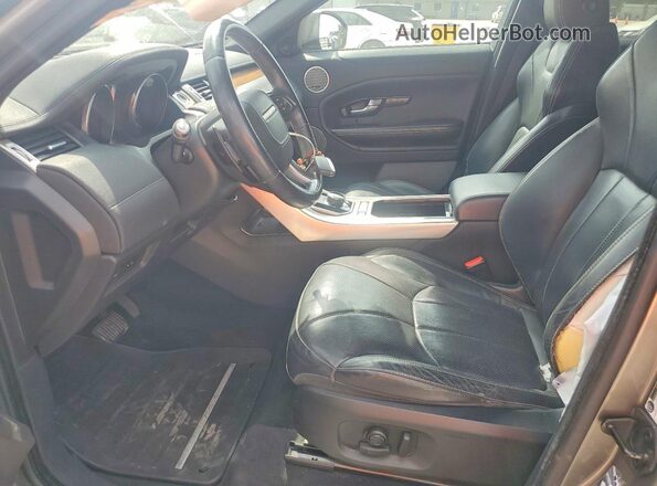 SALVR2BG8HH242798 2017 LAND ROVER RANGE Beige Вид салону спереду