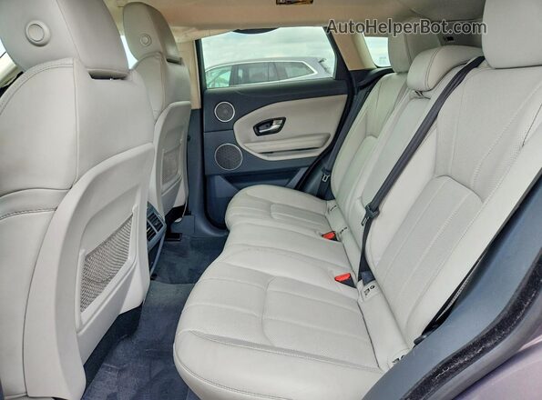 SALVR2BGXGH149182 2016 LAND ROVER RANGE Gray Вид задньої частини салону