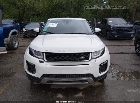 SALVR2BGXGH150252 2016 LAND ROVER RANGE ROVER EVOQUE Белый Вид щитка приборов
