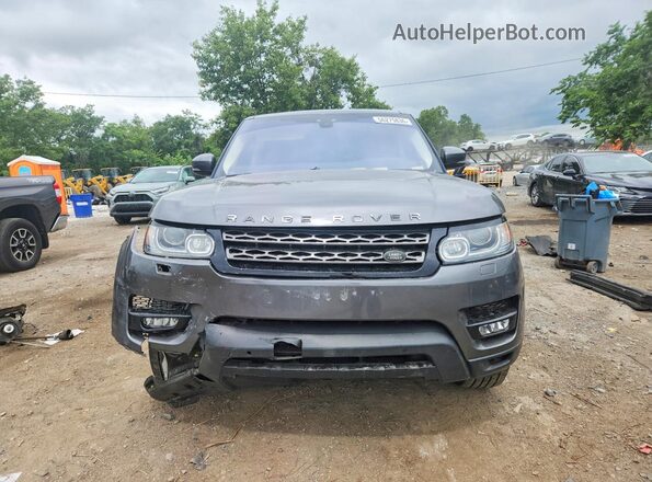 SALWG2FK0HA667420 2017 LAND ROVER RANGE Gray Widok z przodu