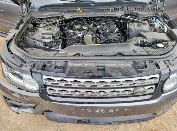 SALWG2FK0HA667420 2017 LAND ROVER RANGE Gray Widok komory silnika