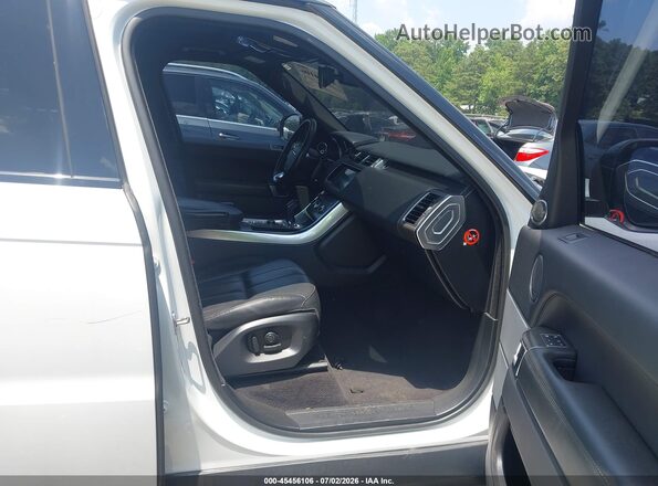 SALWG2FK0HA687697 2017 LAND ROVER RANGE ROVER SPORT White Front interior view