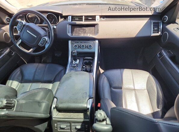 SALWG2FK9HA126575 2017 LAND ROVER RANGE Gray Widok deski rozdzielczej