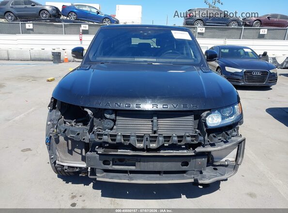 SALWG2FKXHA675802 2017 LAND ROVER RANGE ROVER SPORT Black უკანა სალონის ხედი