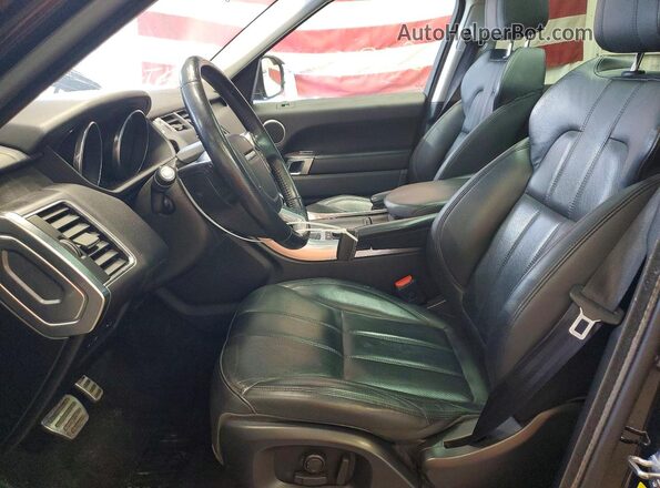 SALWG2FV4HA675854 2017 LAND ROVER RANGE Black Front interior view