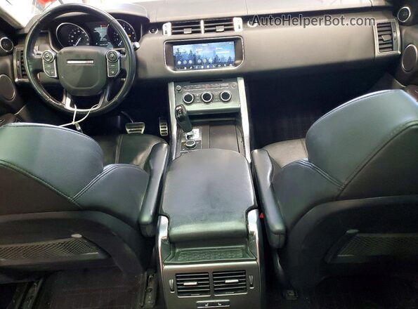 SALWG2FV4HA675854 2017 LAND ROVER RANGE Black Dashboard view