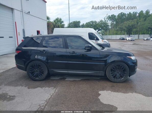 SALWG2FV7HA680000 2017 LAND ROVER RANGE ROVER SPORT Black უკანა სალონის ხედი
