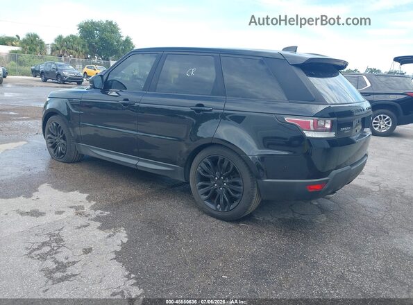 SALWG2FV7HA680000 2017 LAND ROVER RANGE ROVER SPORT Black უკანა მარცხენა