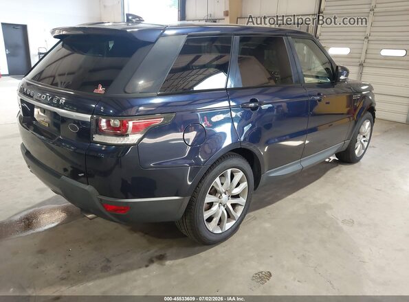 SALWG2FV8HA128733 2017 LAND ROVER RANGE ROVER SPORT Blue Rear right