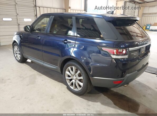 SALWG2FV8HA128733 2017 LAND ROVER RANGE ROVER SPORT Blue Rear left