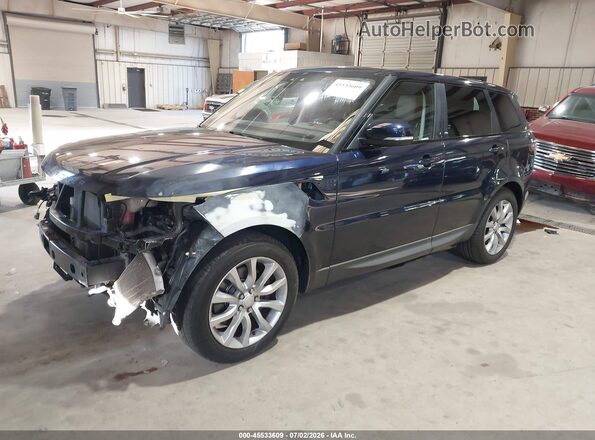 SALWG2FV8HA128733 2017 LAND ROVER RANGE ROVER SPORT Blue Front left